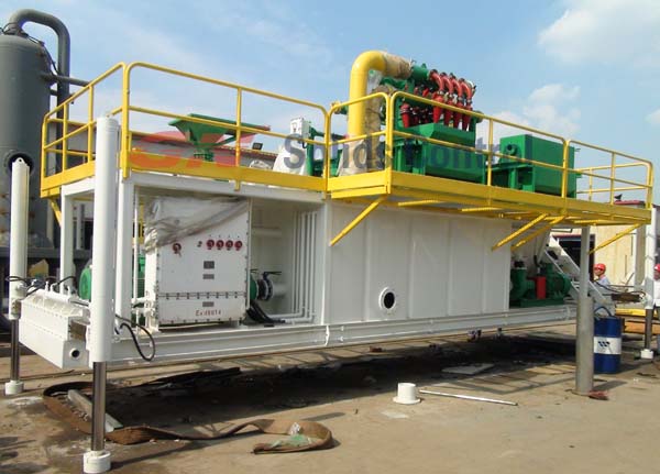 500GPM Hydraulic Jack Up Mud System